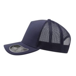 Casquette 5 pans style trucker en jersey