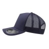 Casquette 5 pans style trucker en jersey