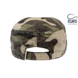 Casquette militaire délavée