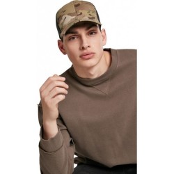 Casquette retro trucker multicam