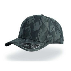 Casquette 6 pans Mid Visor style camouflage