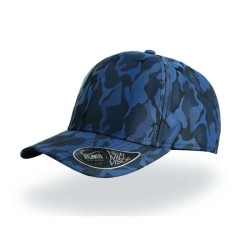 Casquette 6 pans Mid Visor style camouflage