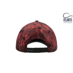 Casquette 6 pans Mid Visor style camouflage