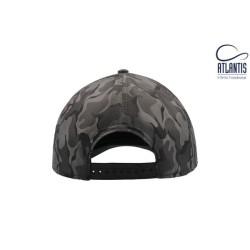 Casquette 6 pans Mid Visor style camouflage