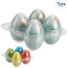 Boîte non personnalisable pour 4 ufs au chocolat