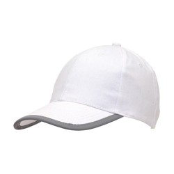 Casquette à liseré réfléchissant