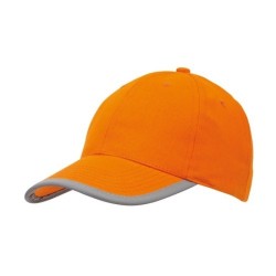 Casquette à liseré réfléchissant