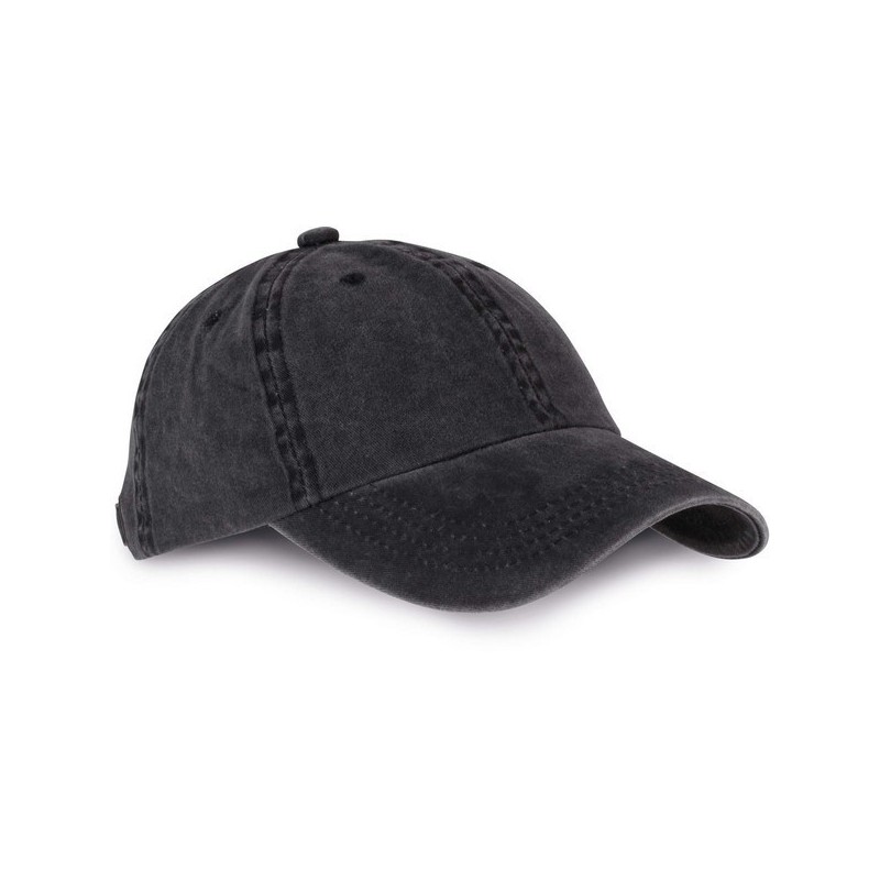 Casquette en toile délavée vintage
