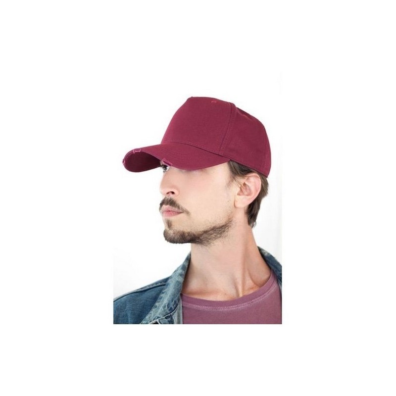 Casquette délavée façon vintage