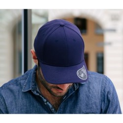 Casquette 6 pans en jersey