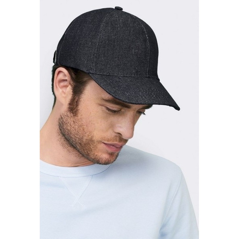 Casquette denim foxy