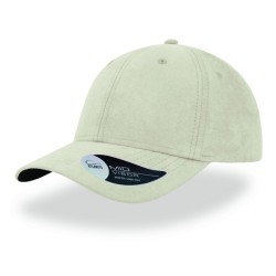 Casquette 6 peau de pêche faux suede