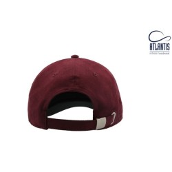 Casquette 6 peau de pêche faux suede