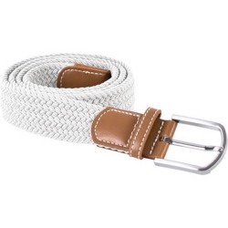 Ceinture tressée élastiquée