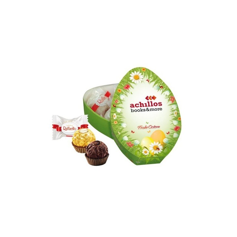 Boîte de cadeau avec Raffaello, Rocher ou Rondnoir Ferrero