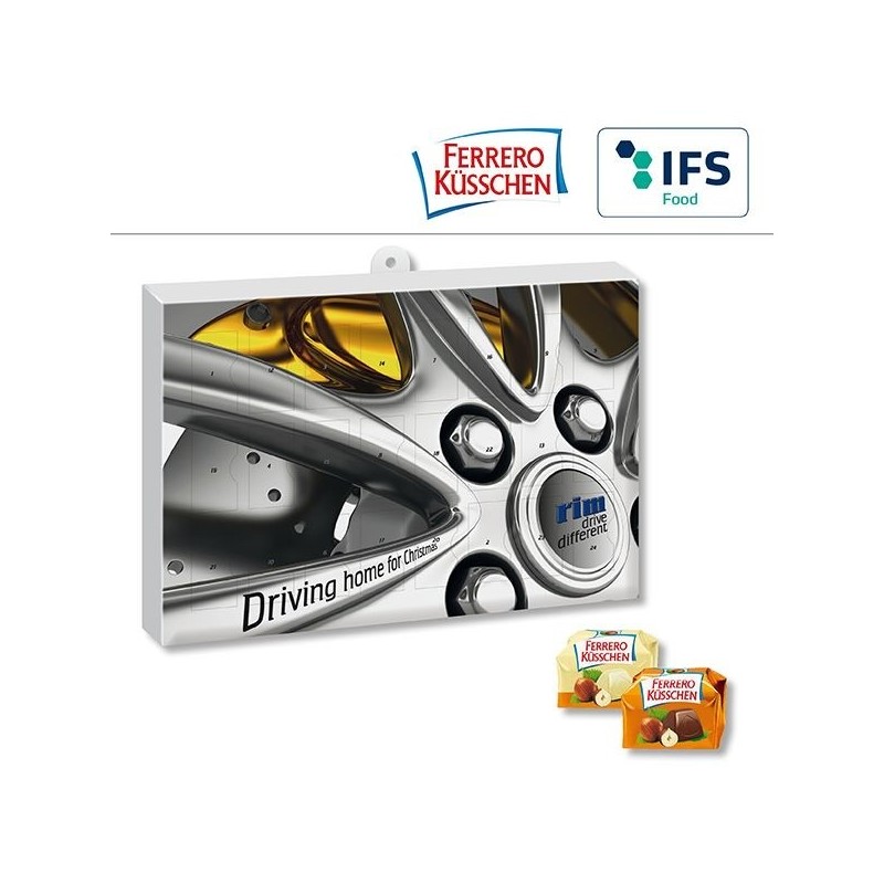 Calendrier de l?avent Premium cadeau avec Ferrero Küsschen