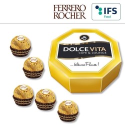 Boîte cadeau octogonale avec Ferrero Rocher