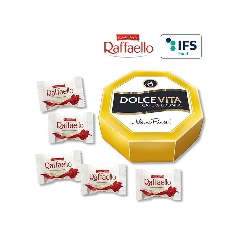 Boîte cadeau octogonale avec Raffaello