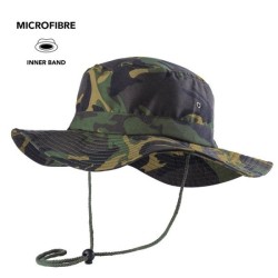 Chapeau safari camouflage