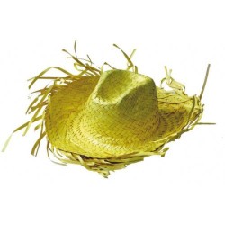 CHAPEAU COWBOY CARAIBE JAUNE