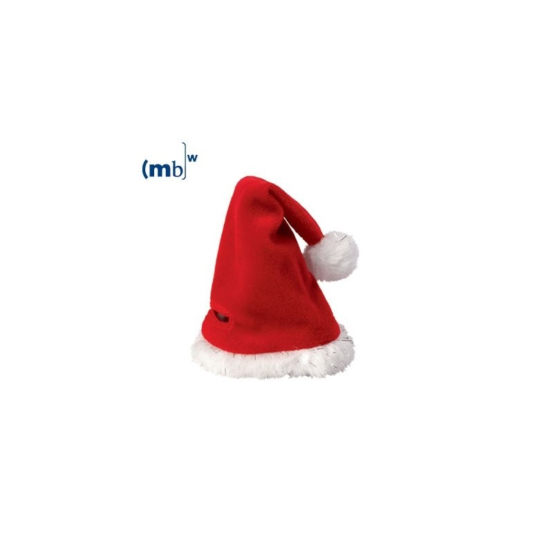 Bonnet de Noël peluche - MBW