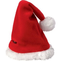Bonnet de Noël peluche - MBW