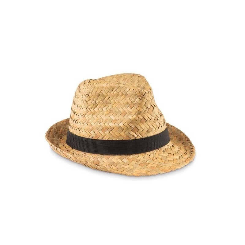 Chapeau en paille naturelle