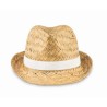 Chapeau en paille naturelle