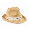 Chapeau en paille naturelle