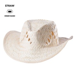 Chapeau de paille en palme claire