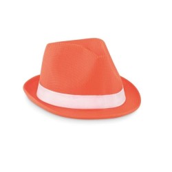 Chapeau de couleur en polyester