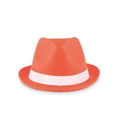 Chapeau de couleur en polyester