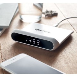 Chargeur sans fil horloge LED