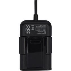 Double chargeur de voiture Pilot avec double chargeur de siège arrière étendu QC 3.0