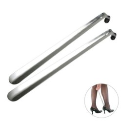 Chausse-pied long en métal