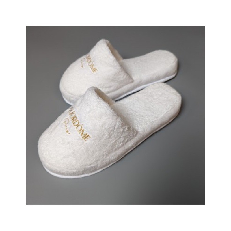 Chaussons de luxe en éponge