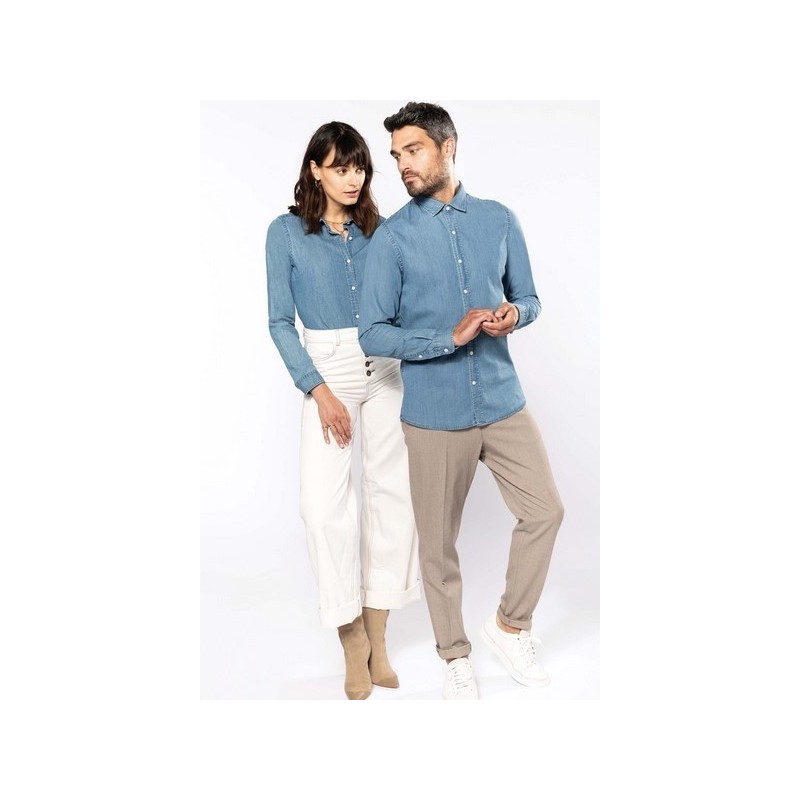 Chemise en jean Kariban