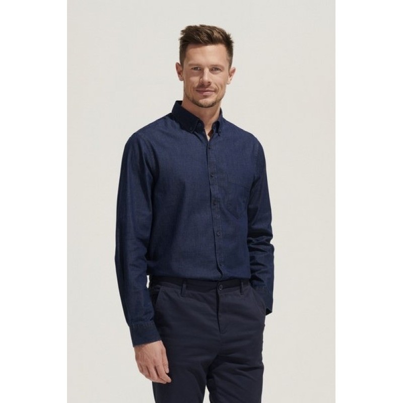 Chemise toile denim barry