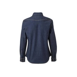 Chemise Stretch En Denim Femme -