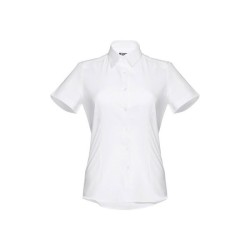THC LONDON WOMEN WH. Chemise oxford pour femme MC