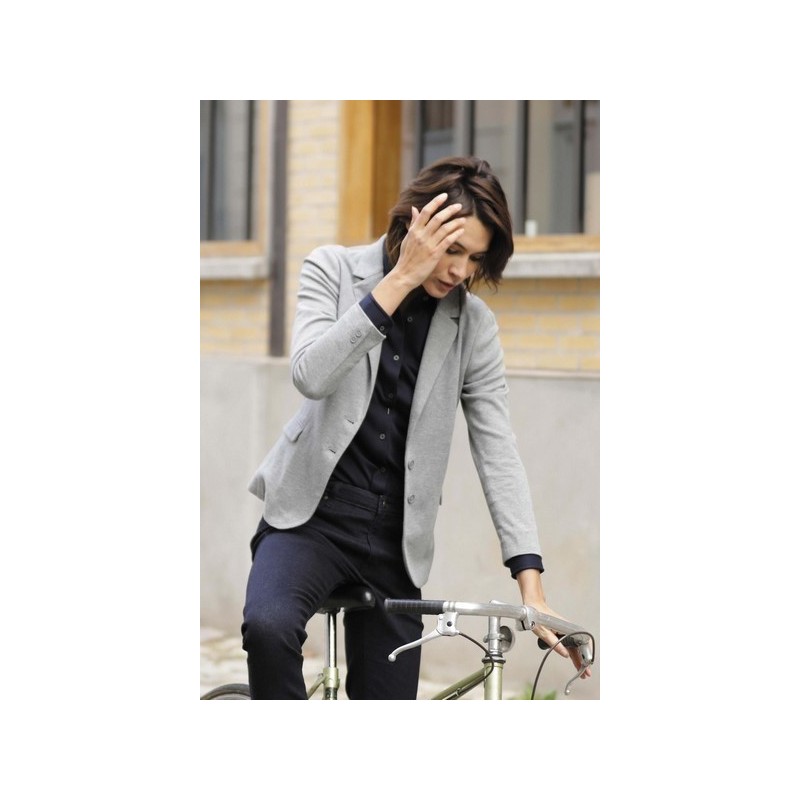 NEOBLU BALTHAZAR WOMEN - Chemise en jersey mercerisé femme