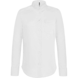 Chemise col mao manches longues femme