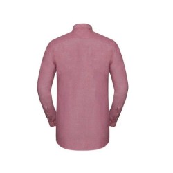 Chemise oxford contrastée bio