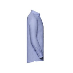 Chemise oxford contrastée bio