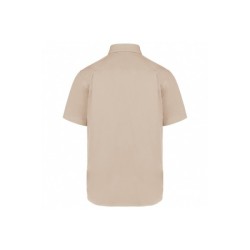 Chemise mc en coton sergé épais