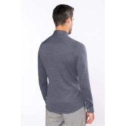 Chemise jacquard confort