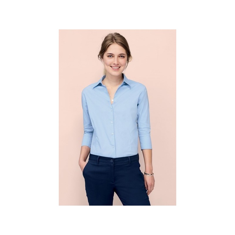 Chemise femme manches 3/4 - Effect