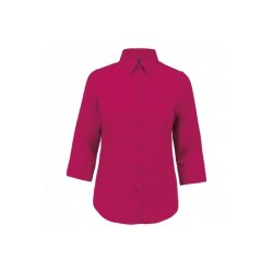 Chemise manches 3/4 femme