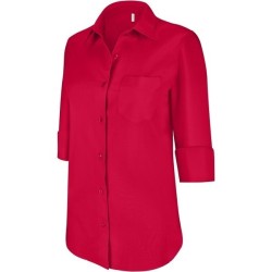 Chemise manches 3/4 femme