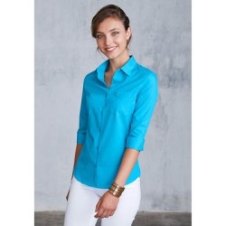 Chemise manches 3/4 femme